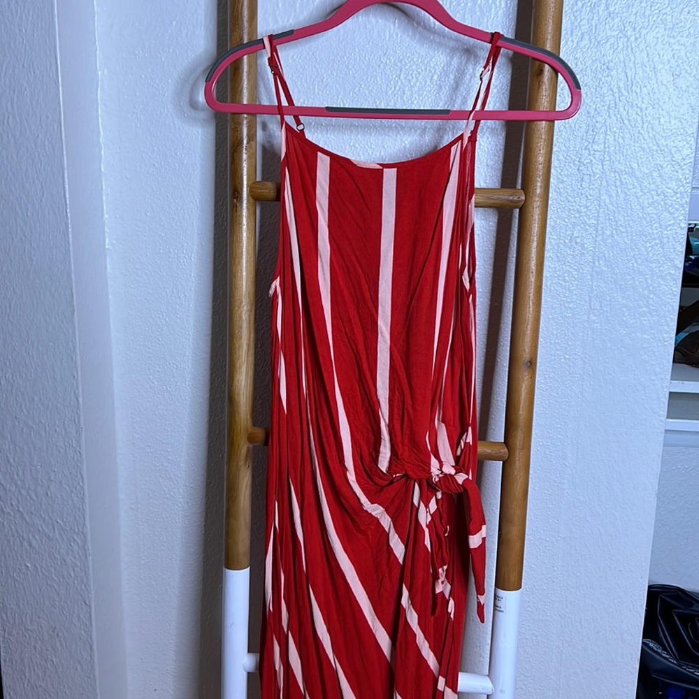 Pinstripe summer dress